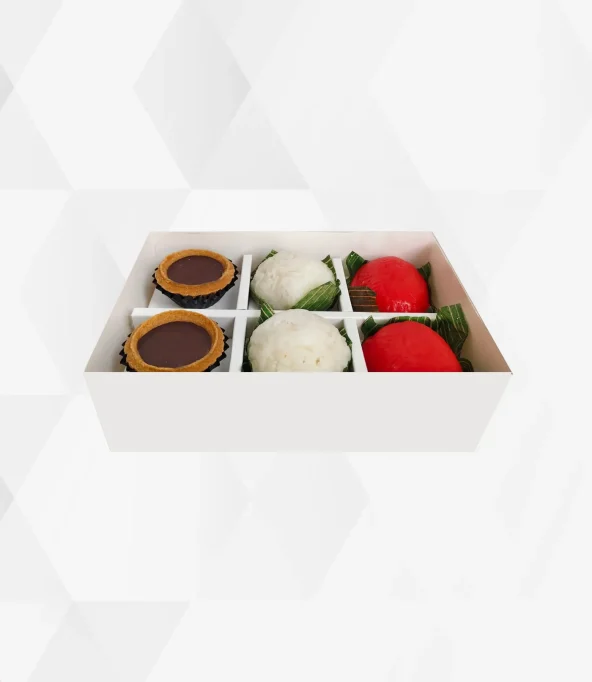 Baby full month gift with tart (+ printed 4R card) @ $8.50